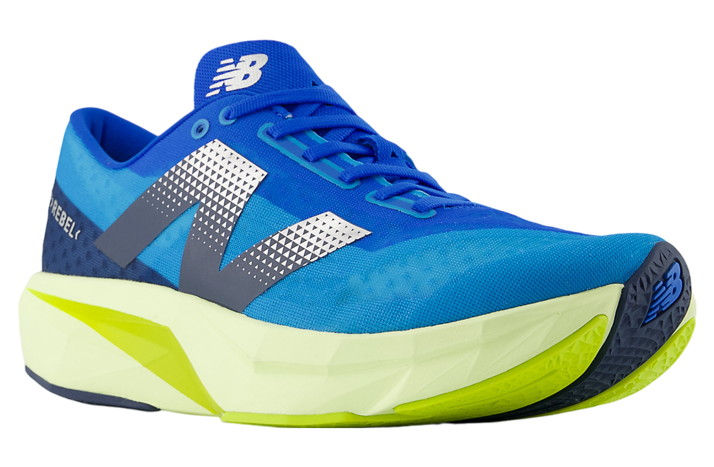 New Balance Fuelcell Rebel v4 Spice Blue / Limelight