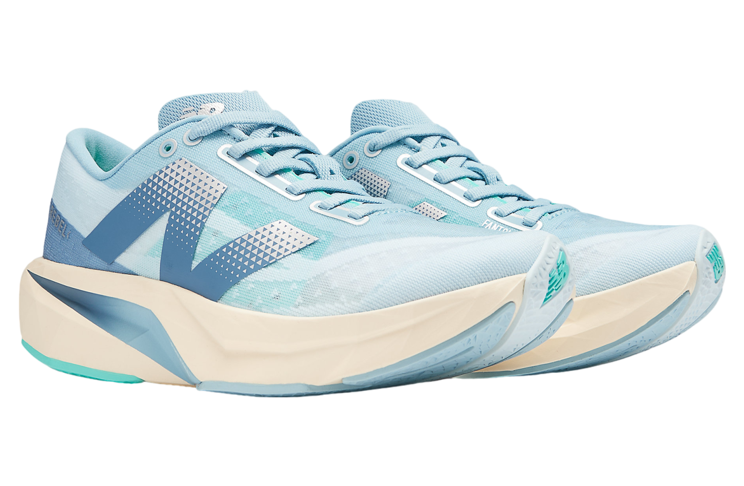 New Balance Fuelcell Rebel v4 WMNS Quarry Blue / Chrome Blue