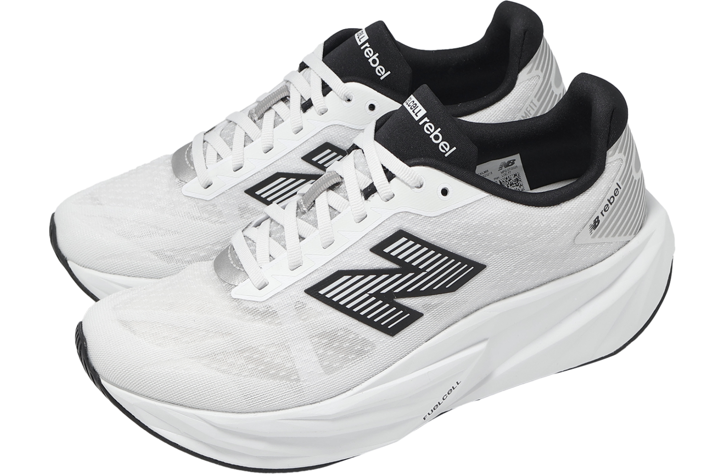 New Balance FuelCell Rebel V5 2E Wide White / Black