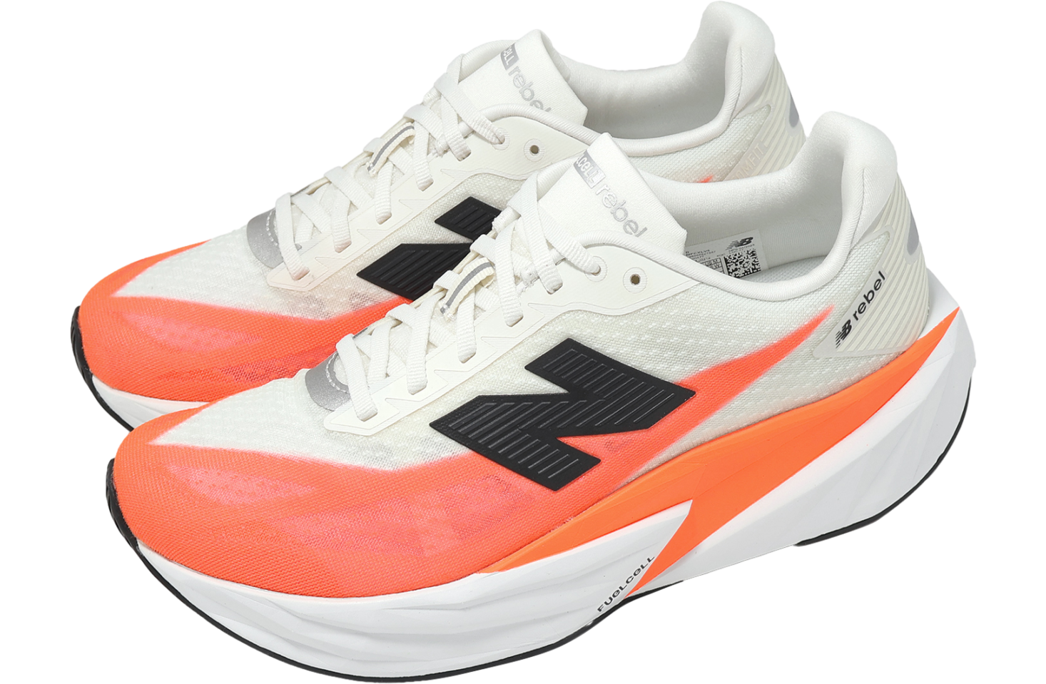 New Balance FuelCell Rebel V5 White / Orange