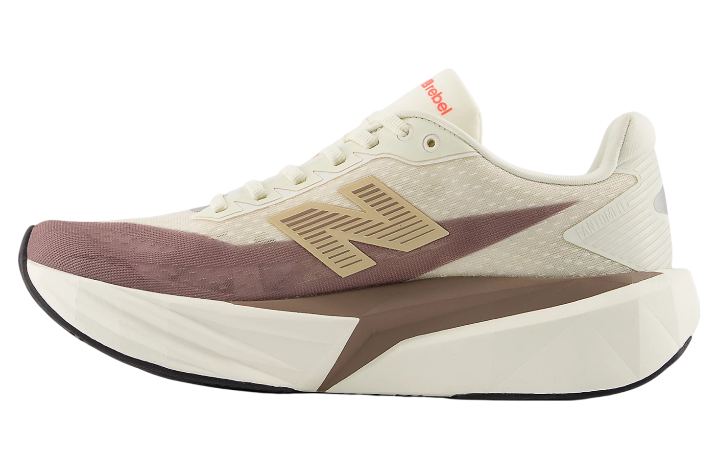 New Balance Fuelcell Rebel v5 WMNS Angora / Earth Shadow