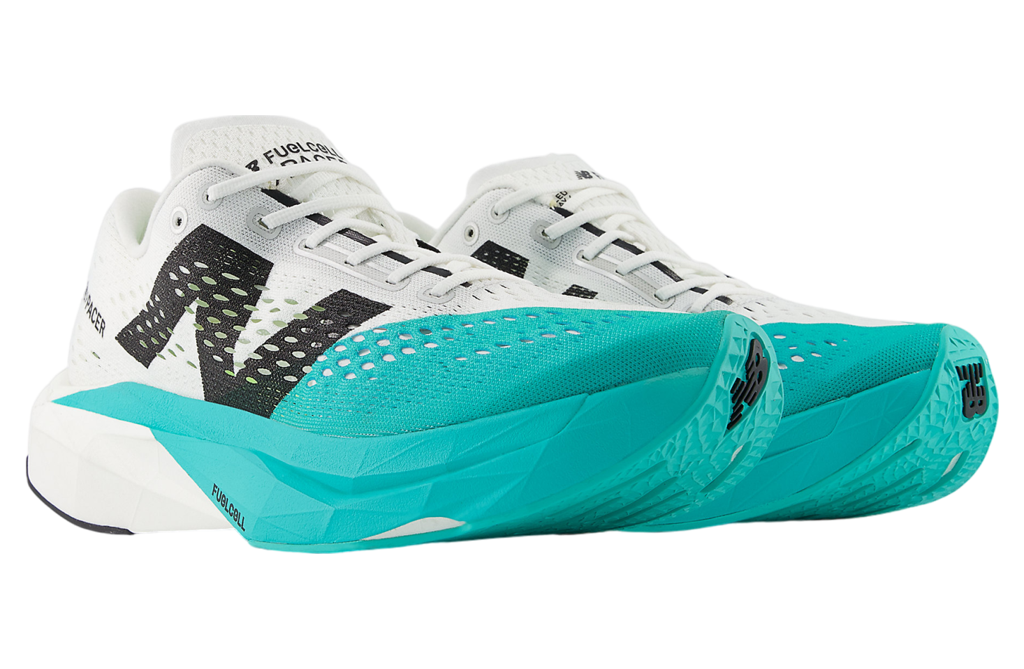 New Balance Fuelcell Supercomp Pacer v2 Cyber Jade / White