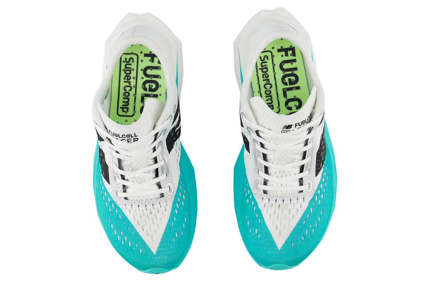 New Balance Fuelcell Supercomp Pacer v2 WMNS White / Cyber Jade