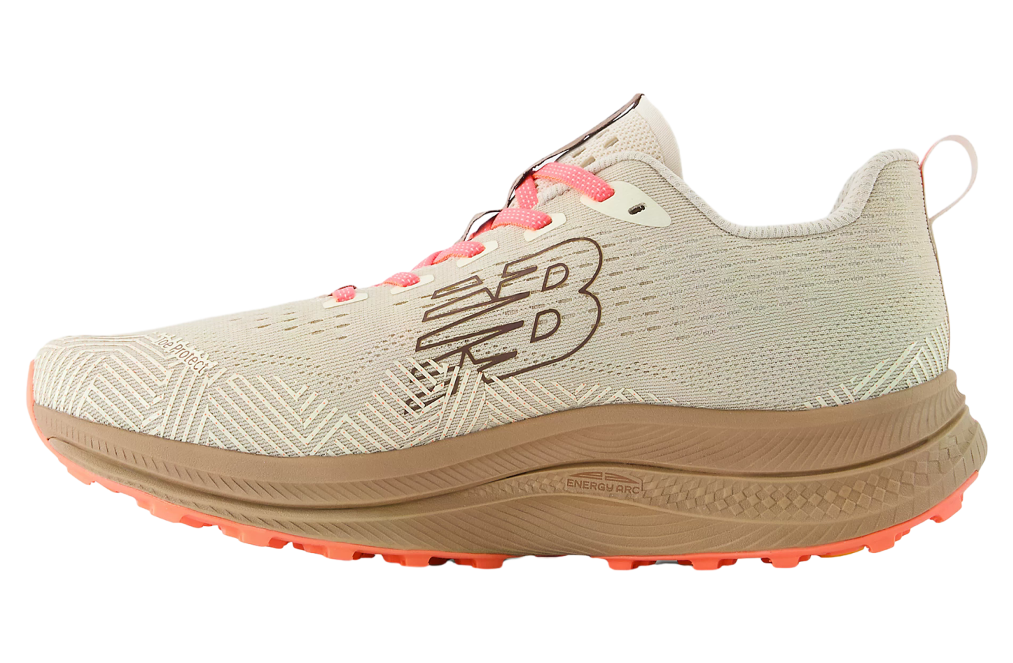 New Balance Fuelcell Supercomp Trail Bisque / Urgent Red