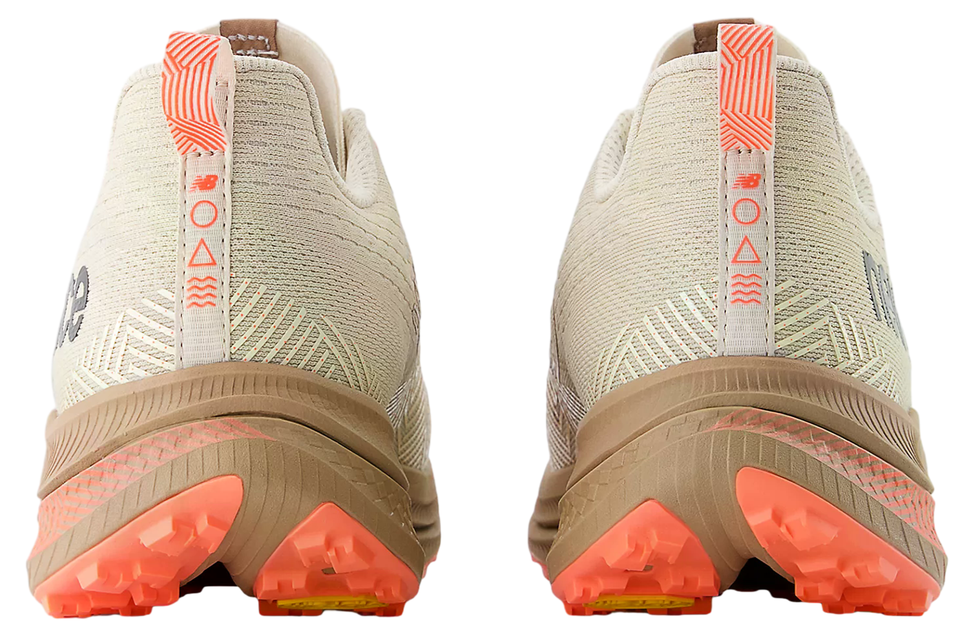 New Balance Fuelcell Supercomp Trail Bisque / Urgent Red