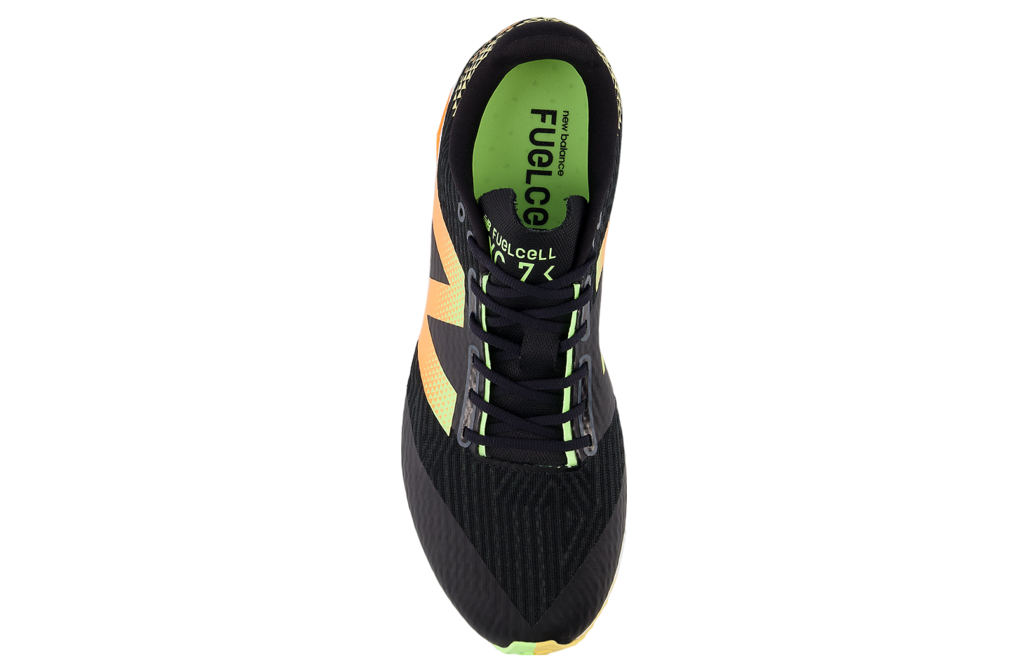 New Balance Fuelcell Xc7 v5 Black / Bleached Lime Glo