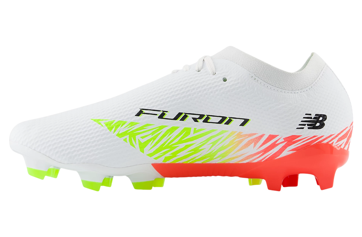 New Balance Furon Team FG V8 White / Energy Red
