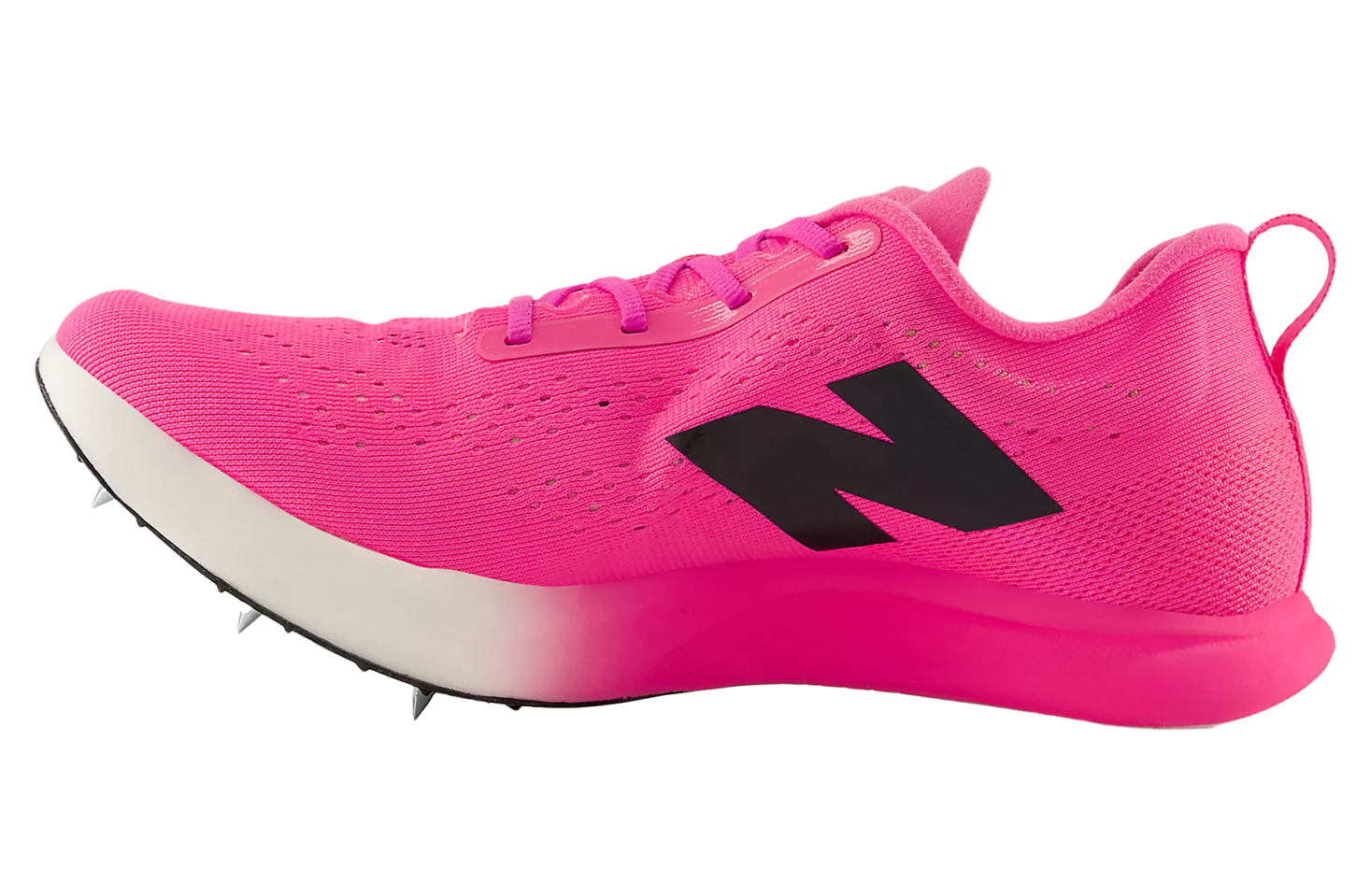New Balance Gabby Thomas Fuelcell Supercomp MD-X V… Pink Heat / Nb 103 White