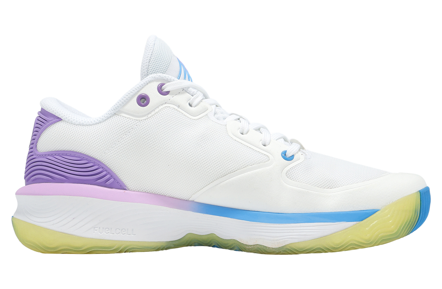 New Balance Hesi Low V1 Optic White / Purple Fade