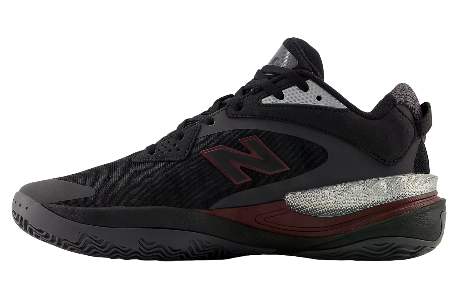 New Balance Hesi Low V2 Black / Classic Crimson