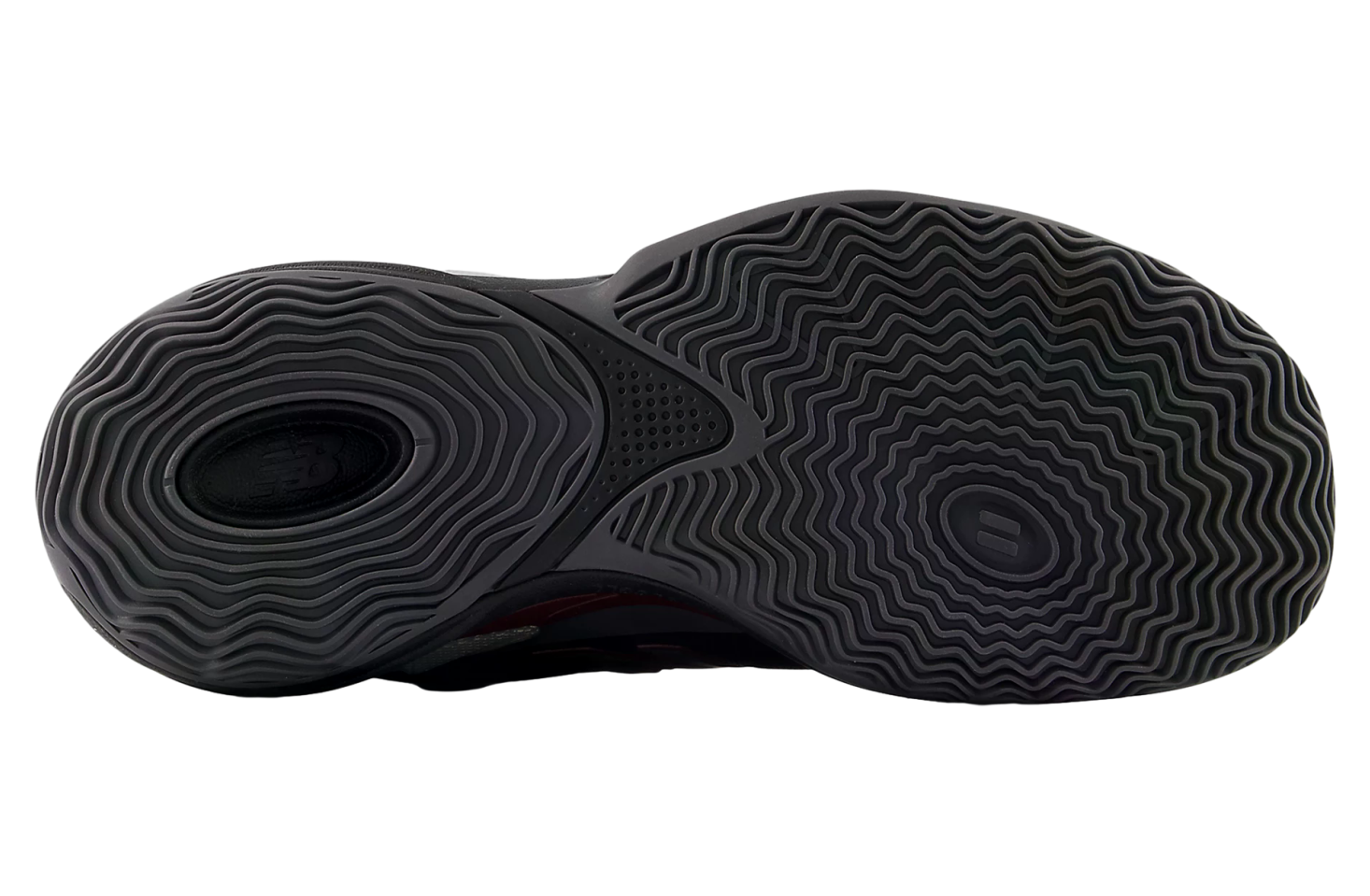 New Balance Hesi Low V2 Black / Classic Crimson