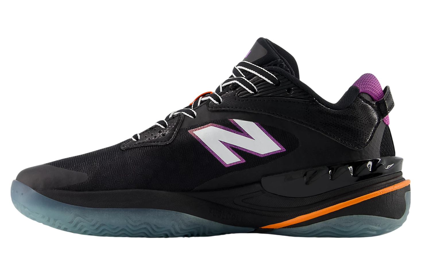 New Balance Hesi Low V2 Black / Passion Fruit