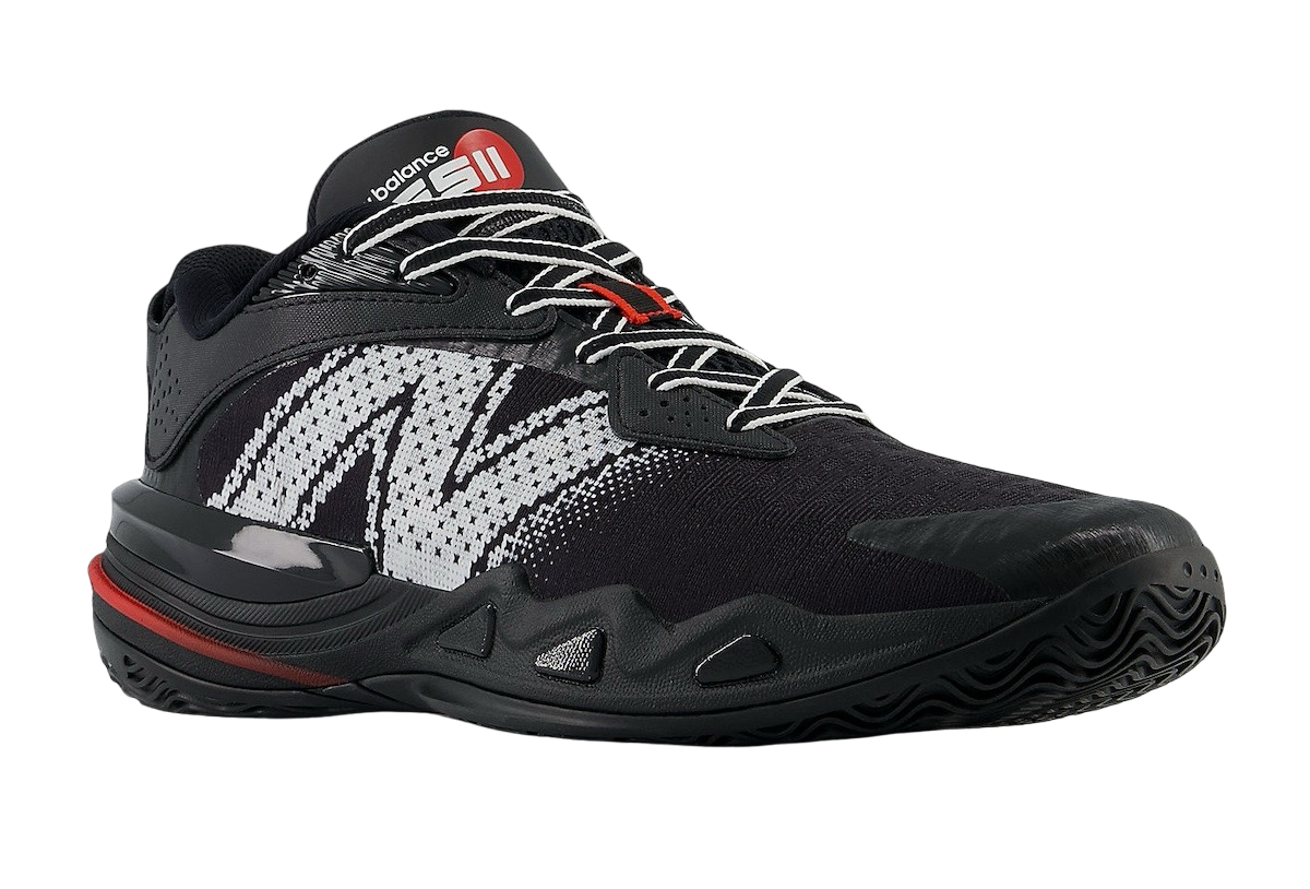 New Balance Hesi Low V2 Black Team Red