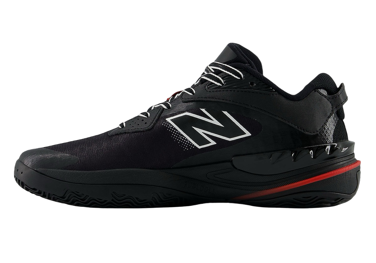 New Balance Hesi Low V2 Black Team Red