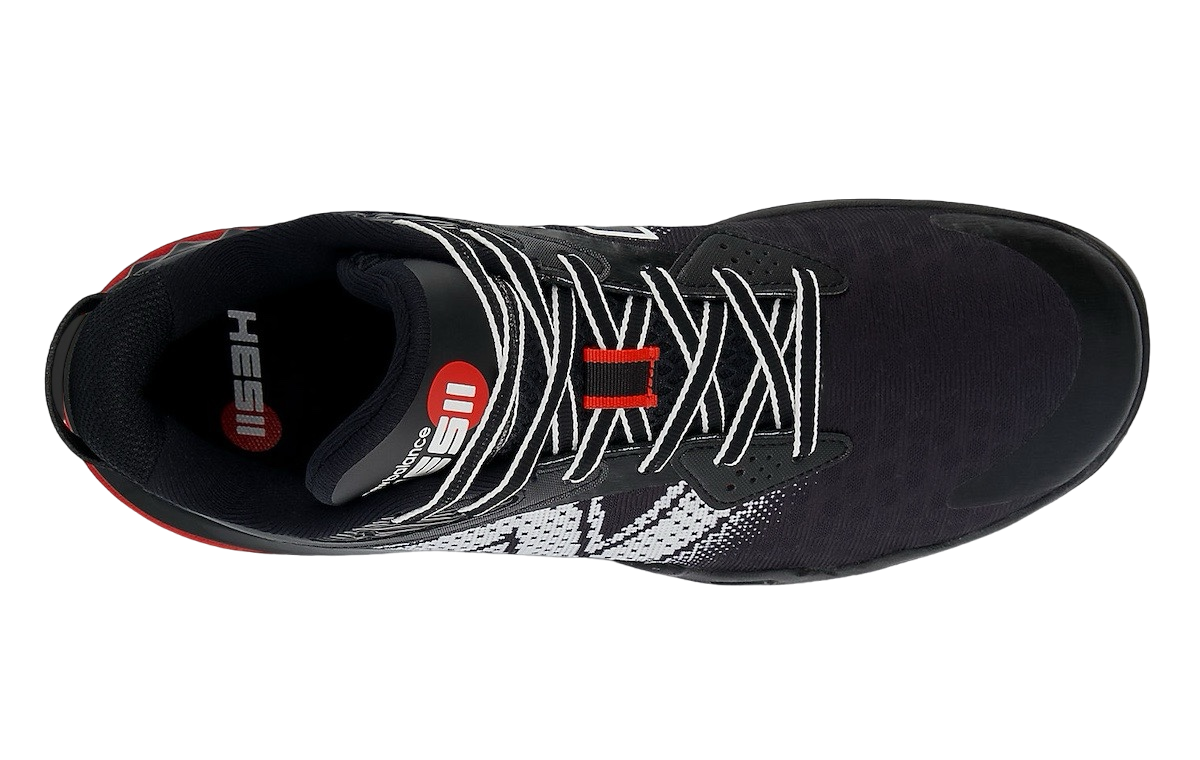 New Balance Hesi Low V2 Black Team Red