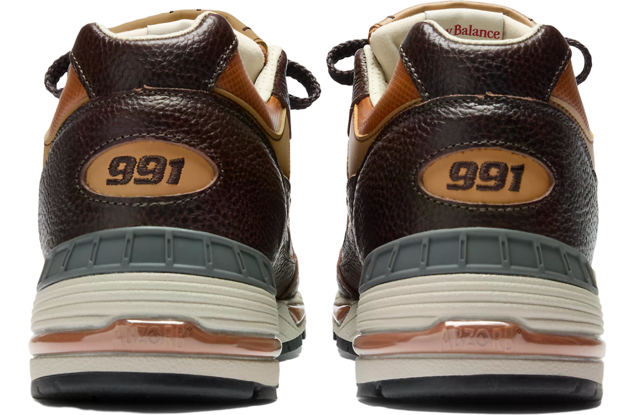 New Balance Made in UK 991v1 WMNS Chocolate Plum / Caramel Cafe