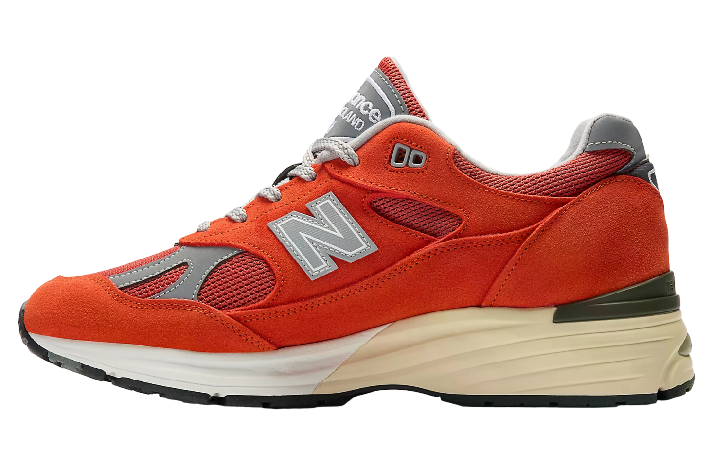 New Balance Made in UK 991v2 Grenadine / Fire Whirl