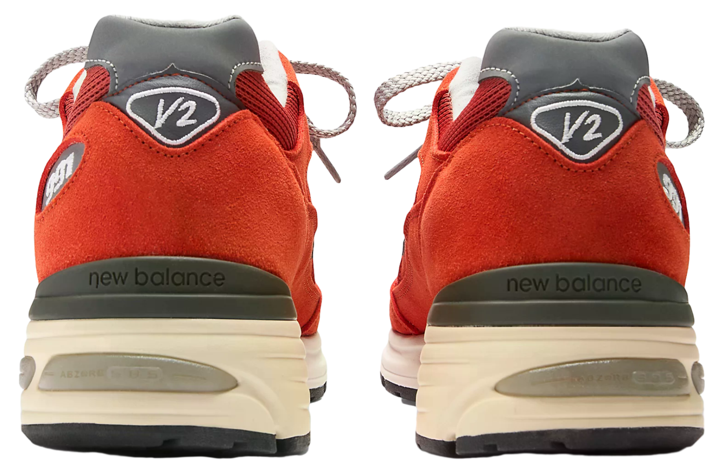 New Balance Made in UK 991v2 Grenadine / Fire Whirl