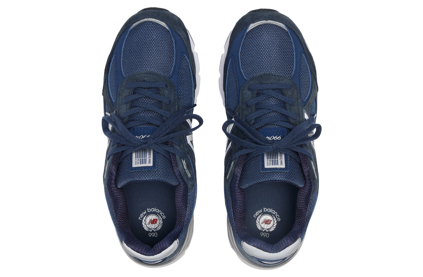 New Balance Made in Usa 990v4 Navy / Silver