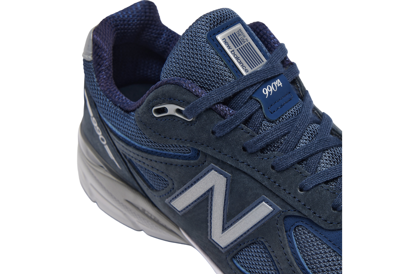 New Balance Made in Usa 990v4 Navy / Silver