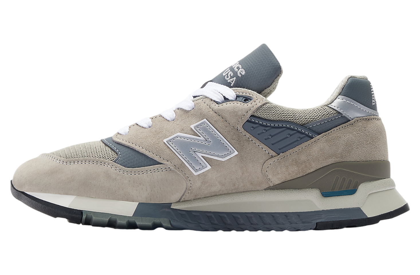 New balance grey 998 best sale