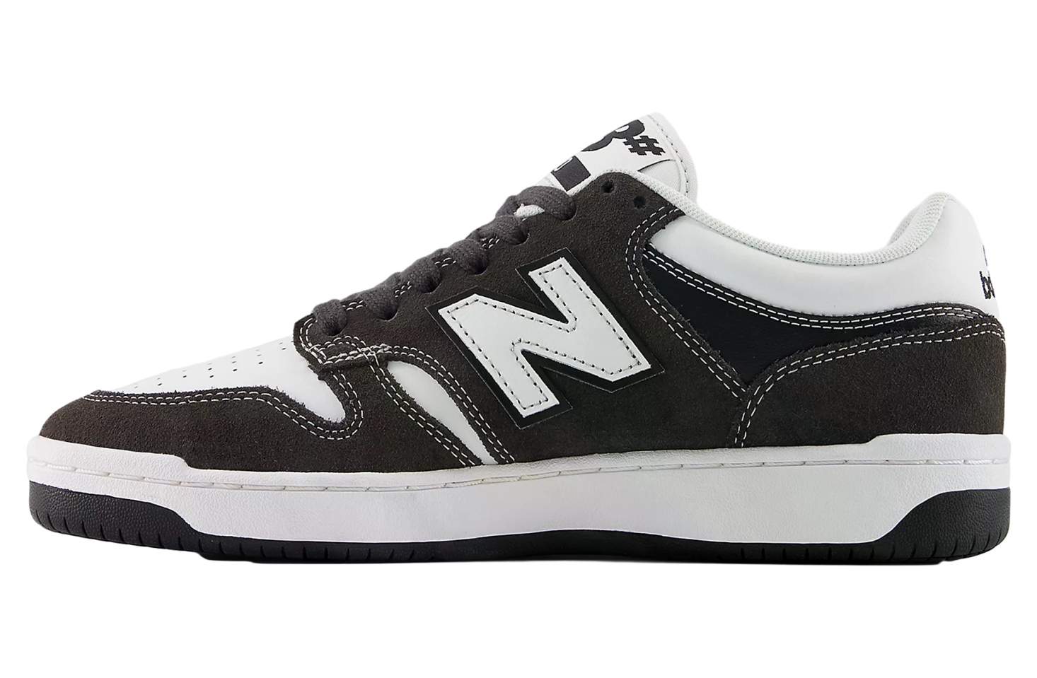 New Balance NB Numeric 480 Black Cement / White