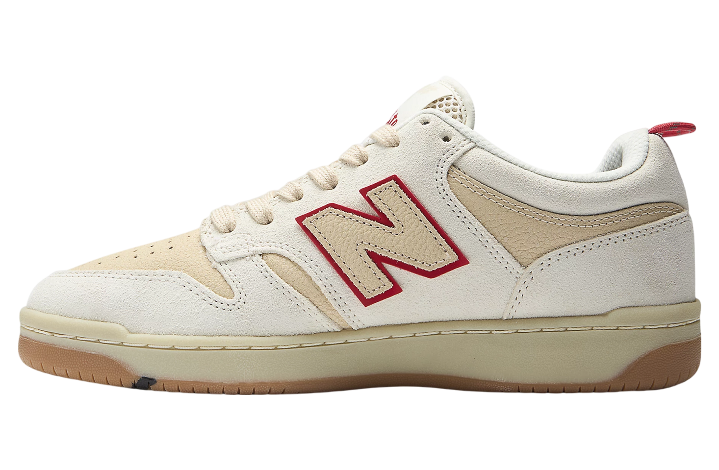 New Balance NB Numeric 480 Sea Salt / Red