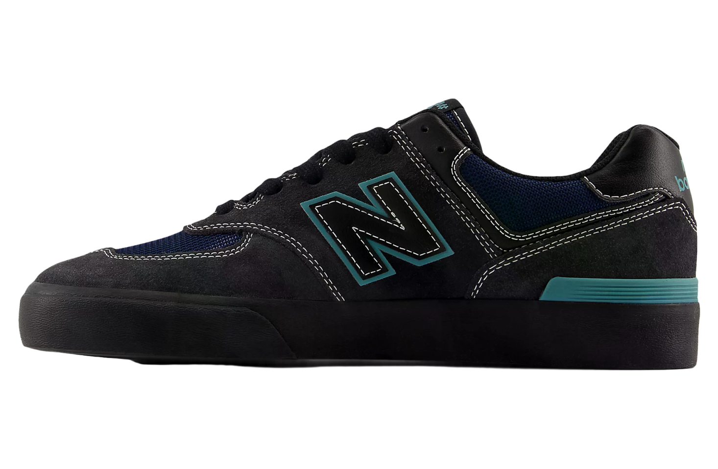 New Balance NB Numeric 574 Vulc Faded Black / Faded Teal