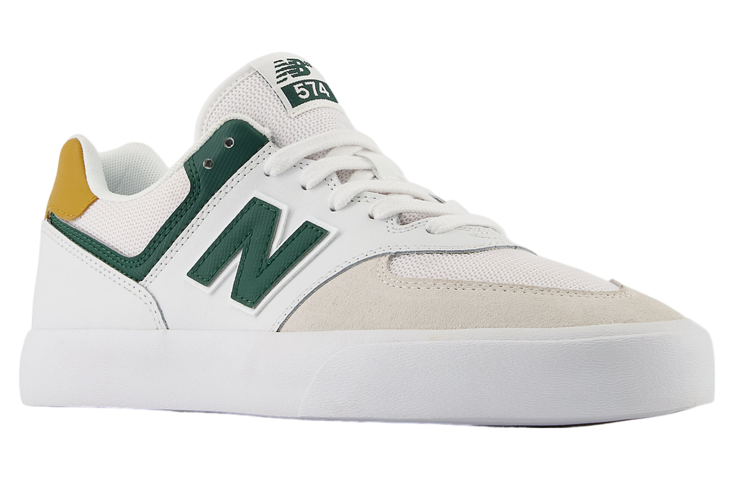 New Balance NB Numeric 574 Vulc White / Nightwatch Green