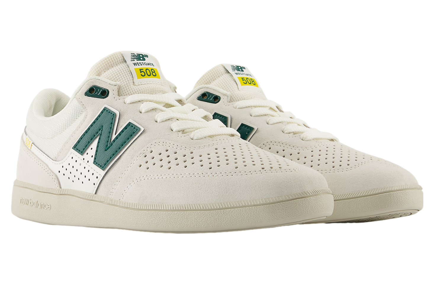 New Balance NB Numeric Brandon Westgate 508 Sea Salt / Forest Green