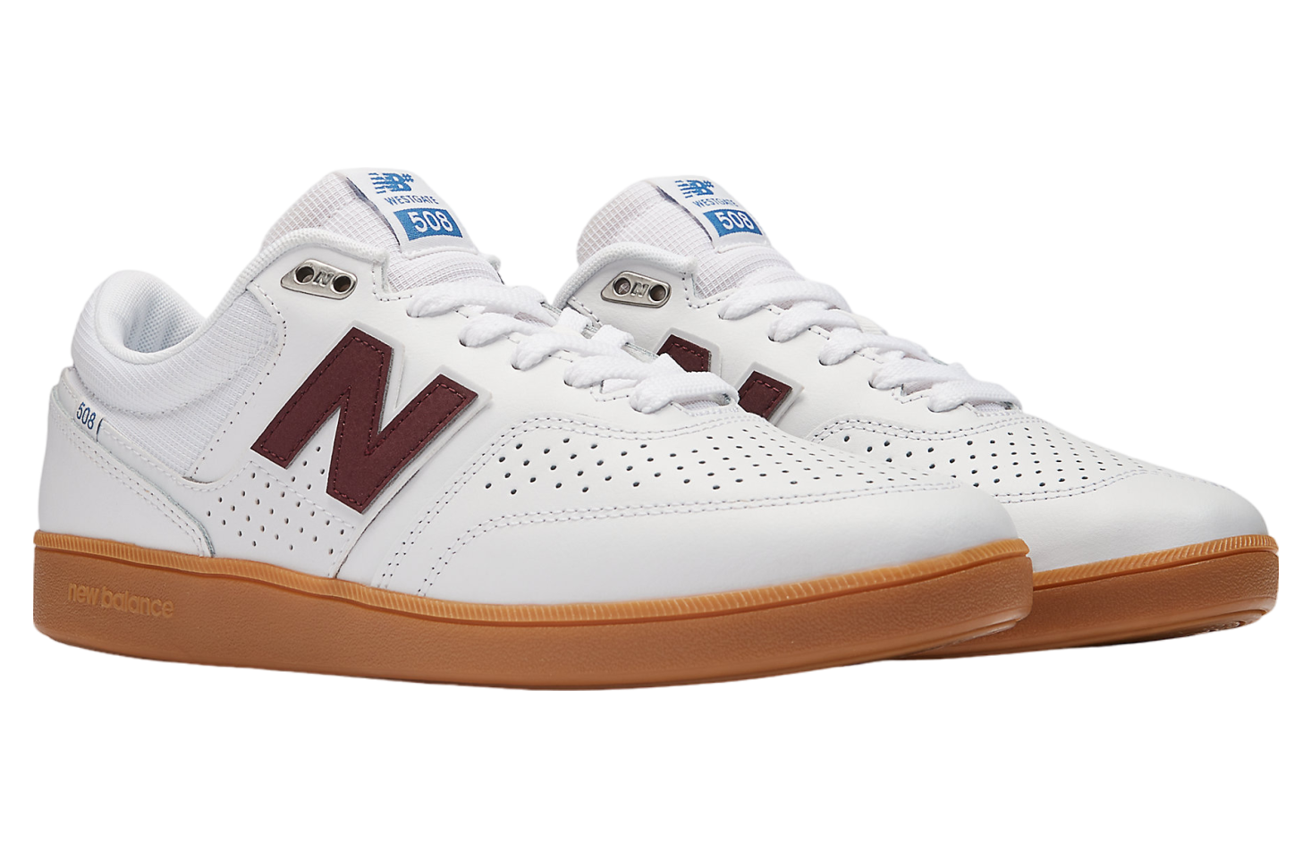 New Balance NB Numeric Brandon Westgate 508 White / Nb Burgundy