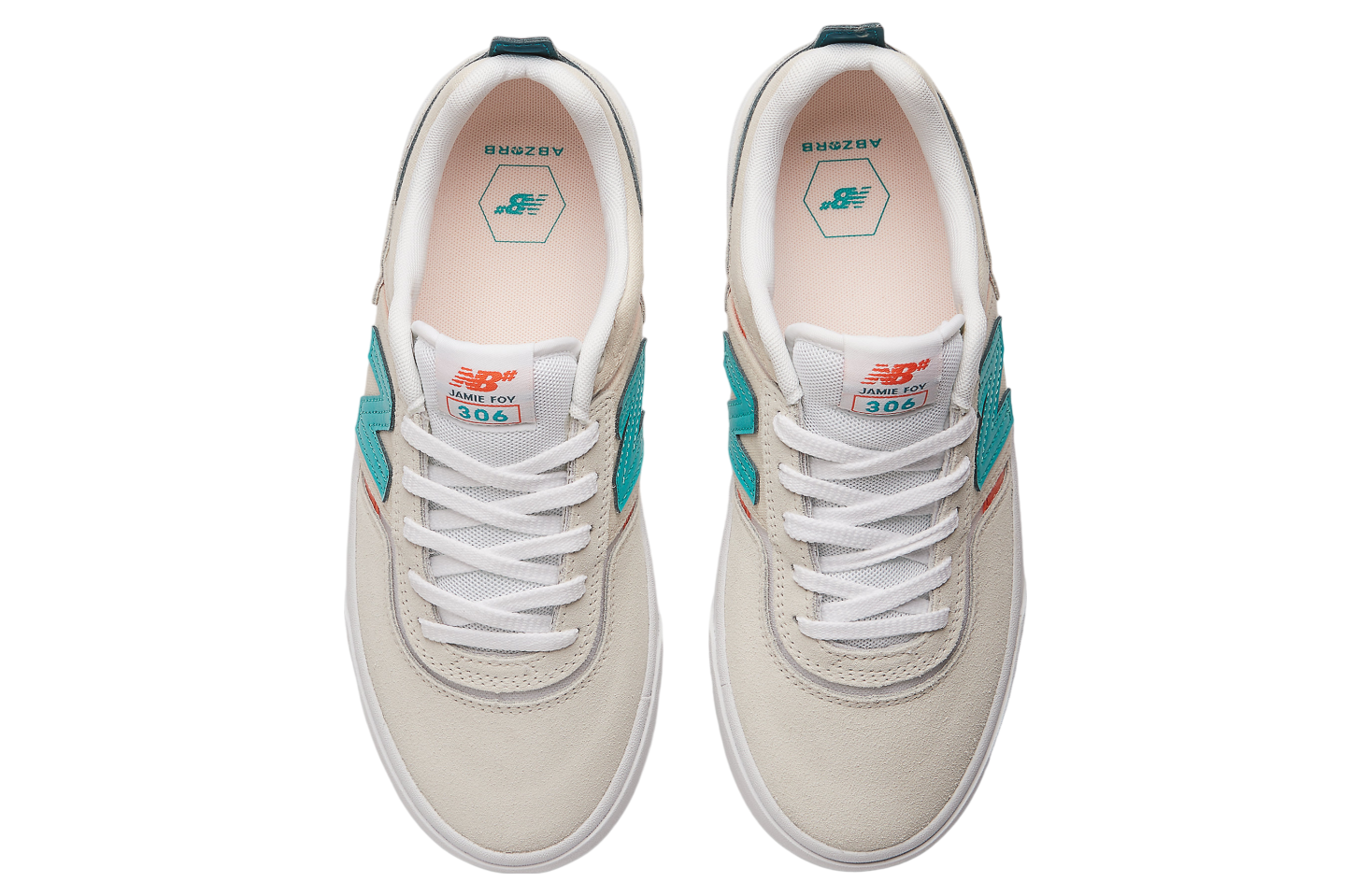 New Balance NB Numeric Jamie Foy 306 White / Teal Blue