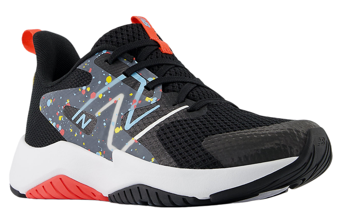 New Balance Rave Run v2 GS Black / Blast Red