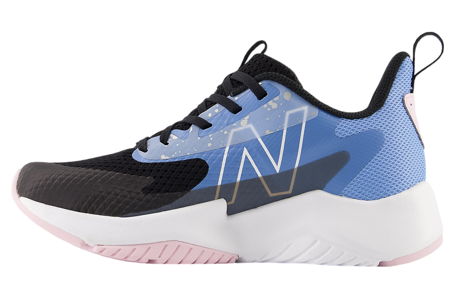 New Balance Rave Run v2 GS Black / Blue Laguna