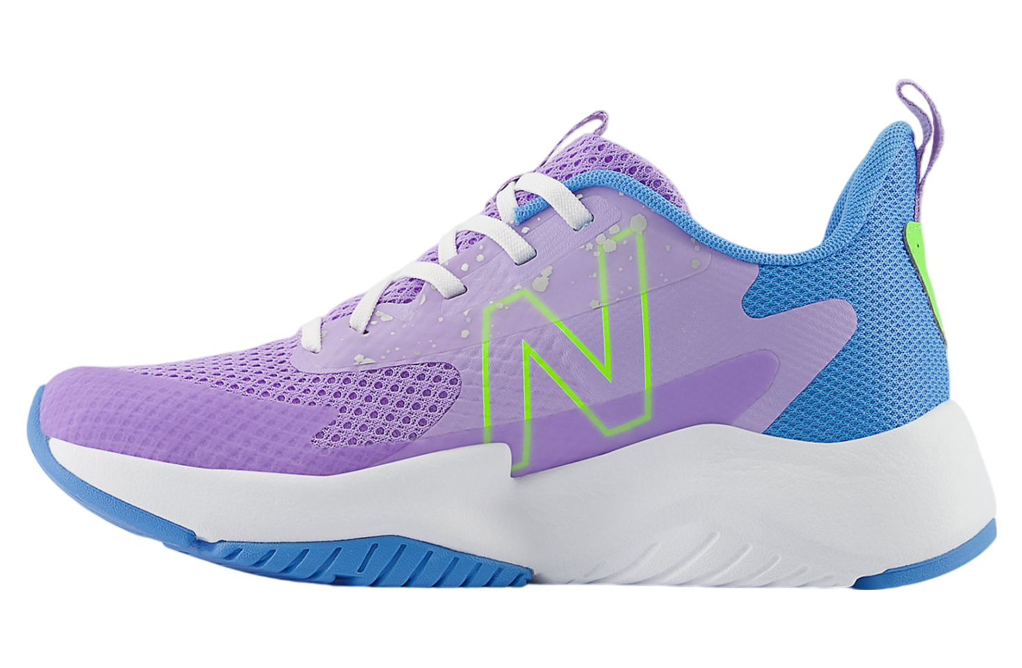 New Balance Rave Run v2 GS Lilac Glo / Sky Blue