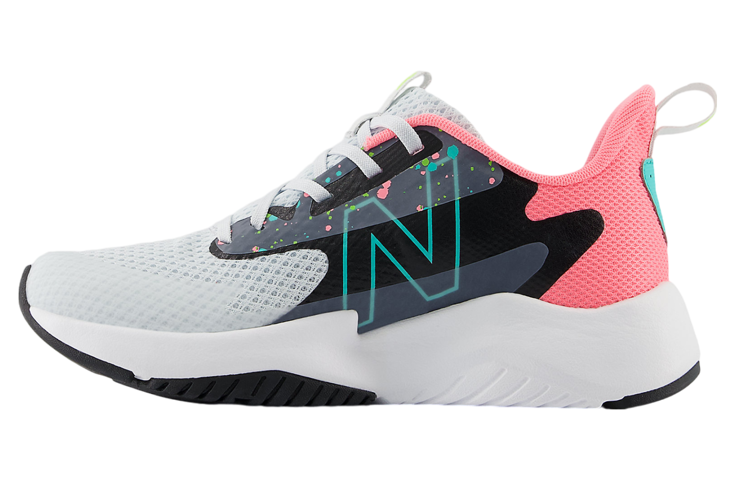 New Balance Rave Run v2 GS Quartz Grey / Ultra Pink