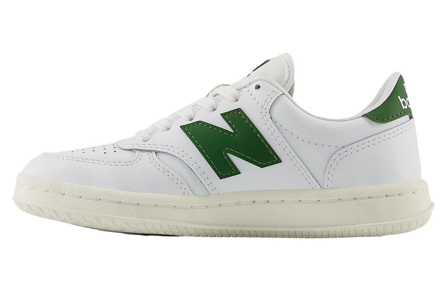 New Balance T500 Lace GS Dark Alpine Green / White