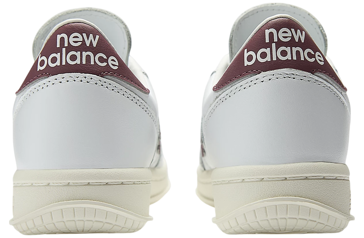 New Balance T500 White / Washed Burgundy