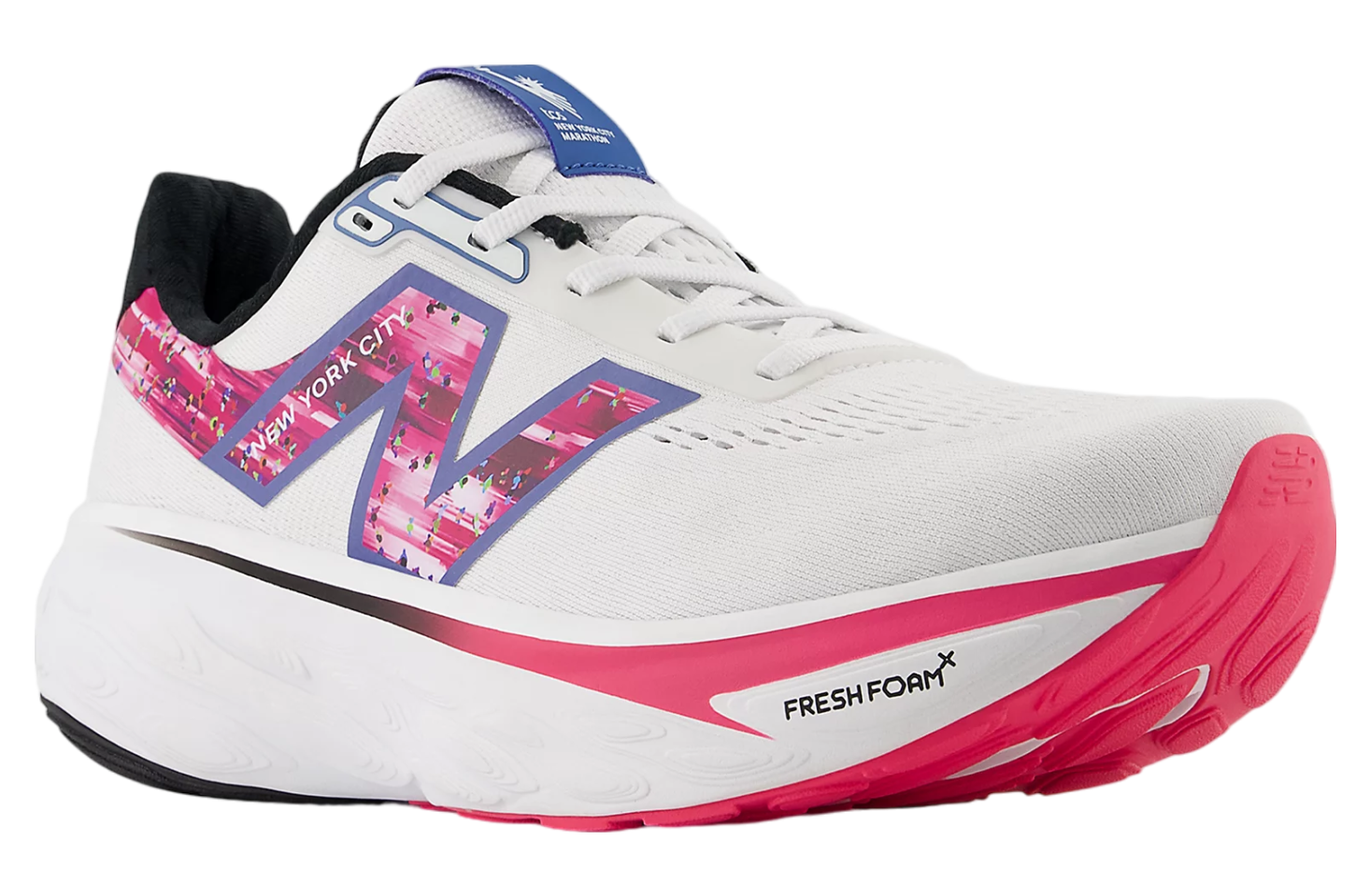 New Balance Tcs Nyc Marathon Fresh Foam X 1080v14 White / Pink