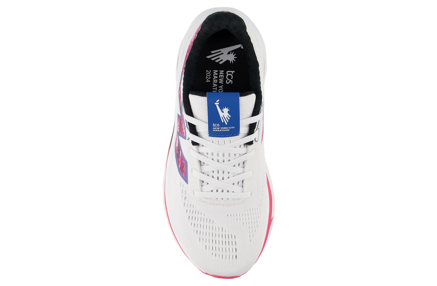 New Balance Tcs Nyc Marathon Fresh Foam X 1080v14 WMNS White / Pink