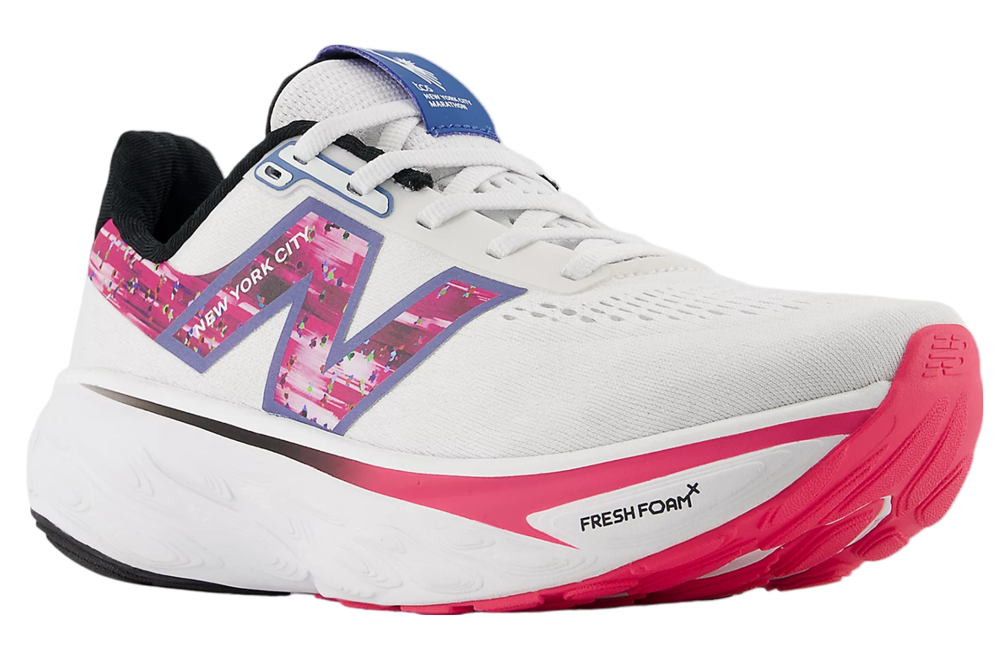 New Balance Tcs Nyc Marathon Fresh Foam X 1080v14 WMNS White / Pink