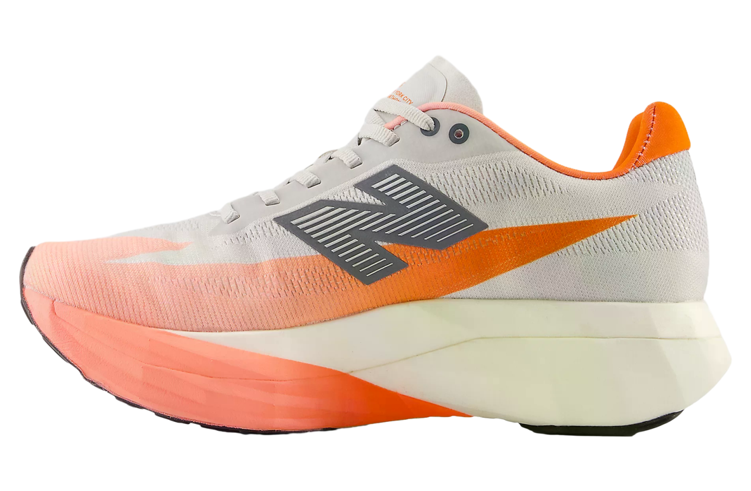 New Balance Tcs Nyc Marathon Fuelcell Supercomp El… WMNS Grapefruit / Grey Matter