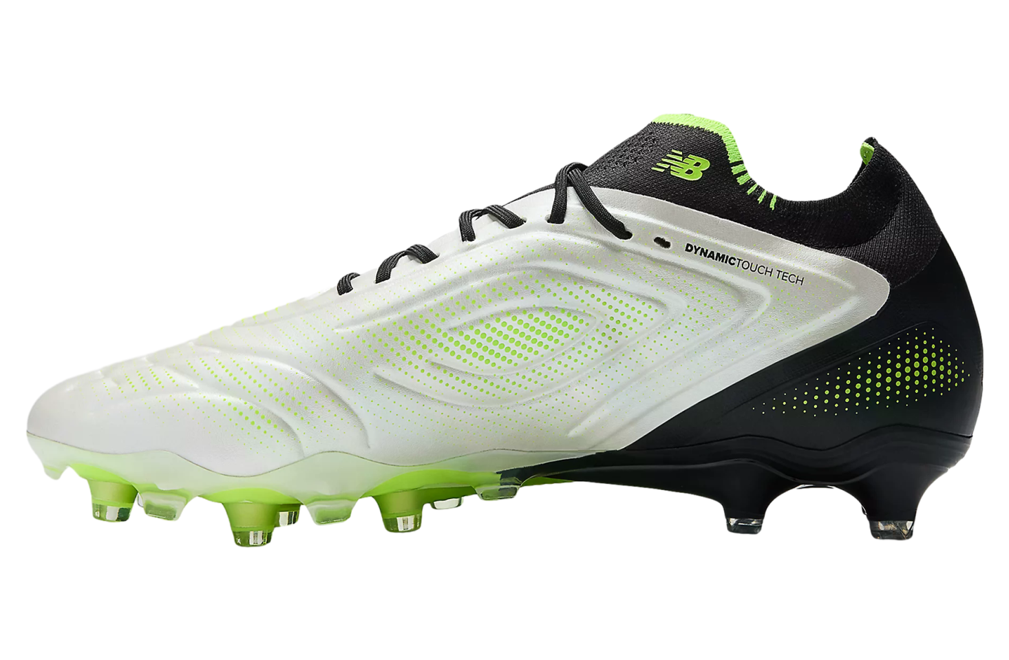 New Balance Tekela Elite Low Laced FG V5 White / Black / Pixel Green