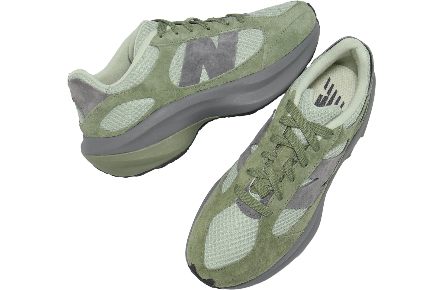 New balance ☆ Warped Runner ‘Grey Green’ ONENESS_0000_NEW-BALANCE-GREY-