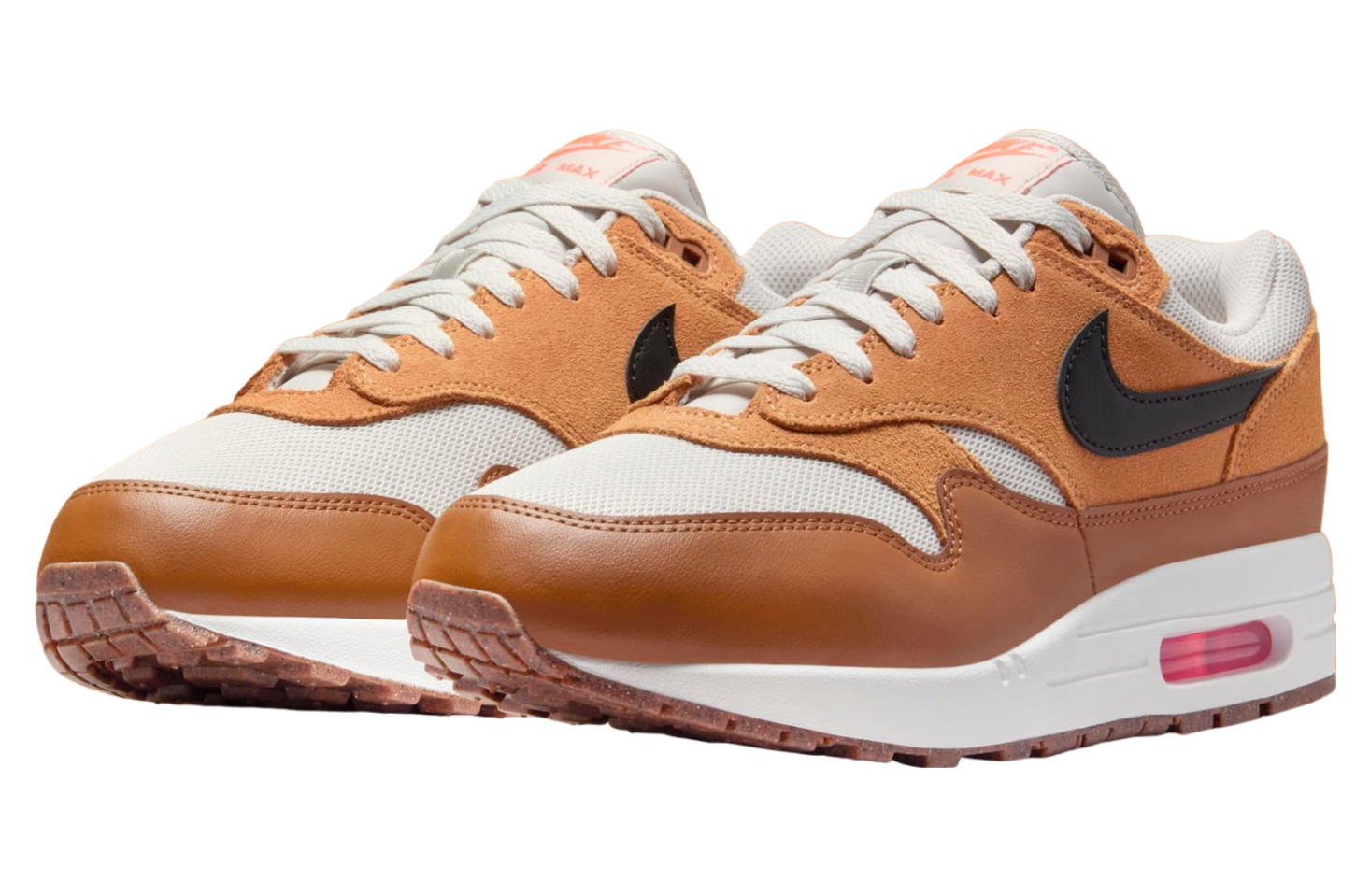 New Nike Air Max 1 Light Bone / Flax