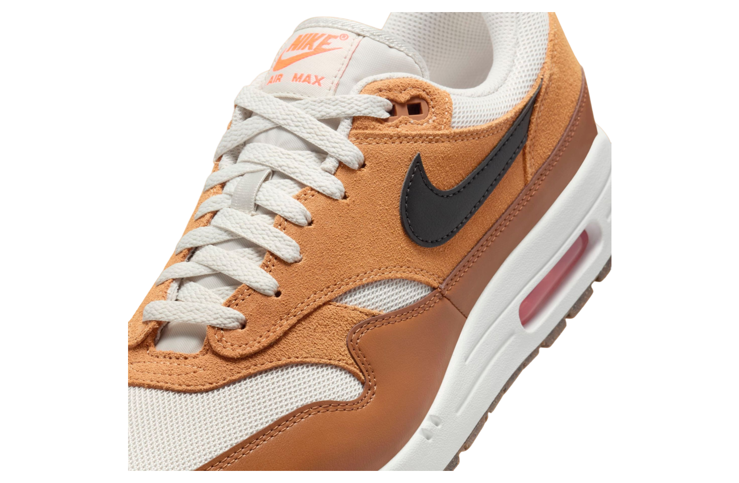 New Nike Air Max 1 Light Bone / Flax