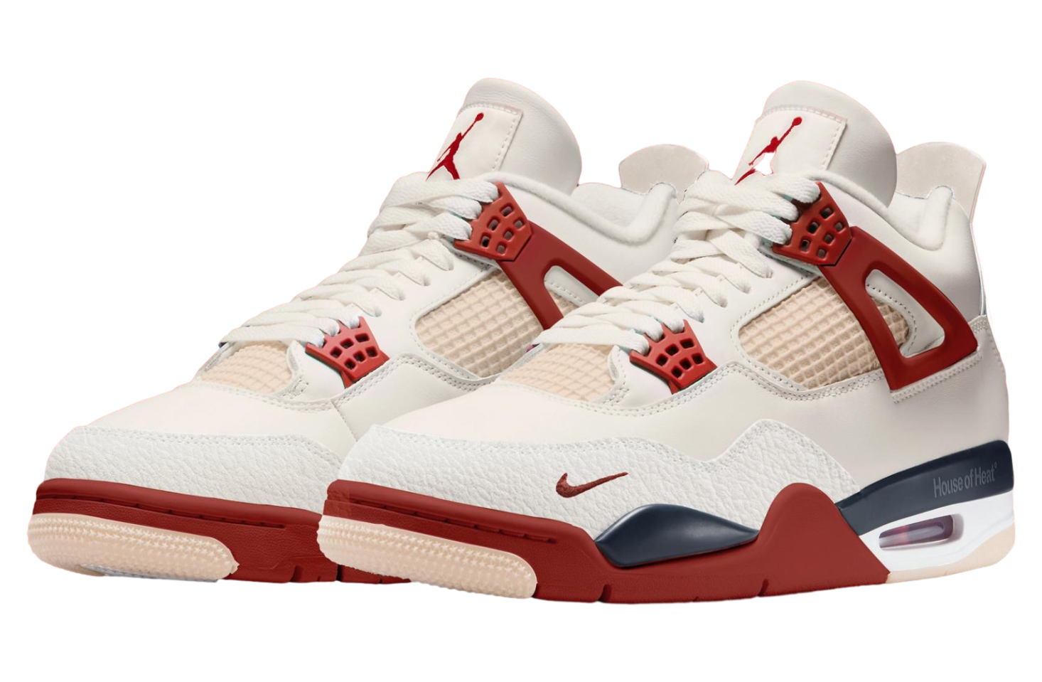 Nigel Sylvester x Air Jordan 4 Sail / Cinnabar