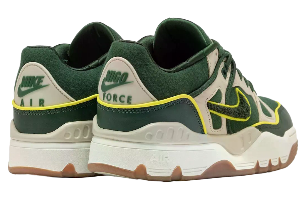 Nigo x Nike Air Force 3 Forest Green / Oatmeal