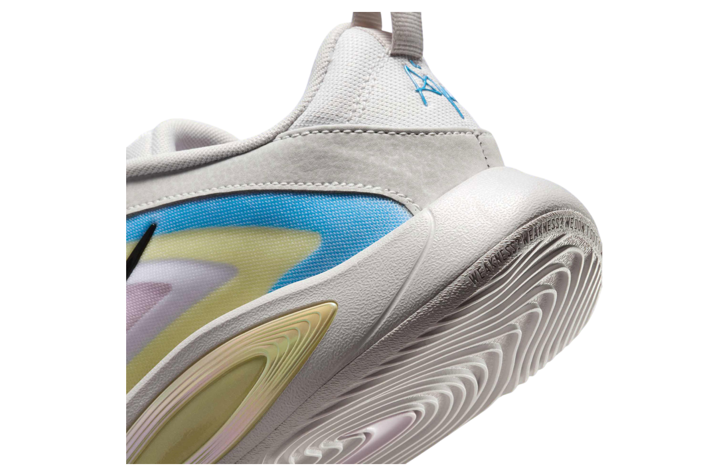 Nike A'one Gs Vast Grey / Life Lime