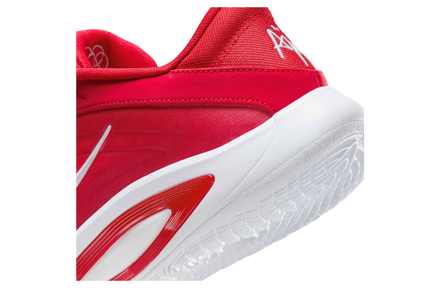 Nike A'one Team Bank Red / White
